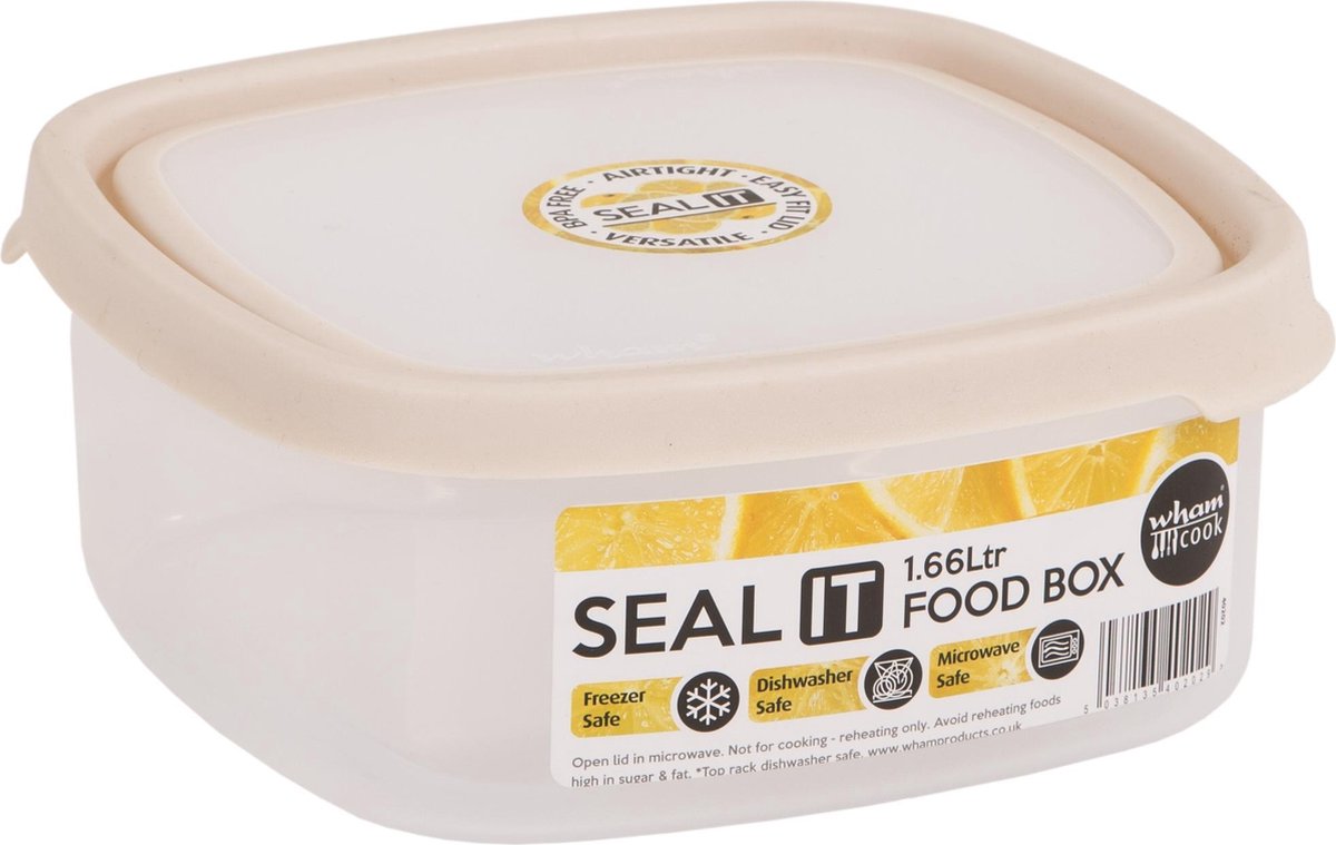 Seal It Opbergbox Vierkant 1