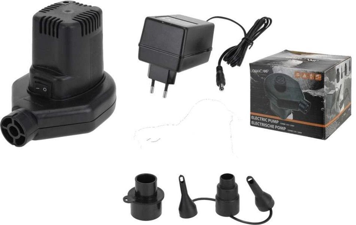 Go&Camp Elektrische luchtpomp - 12V en 230V