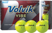 Volvik - VIBE golfbal - 12 pack - geel