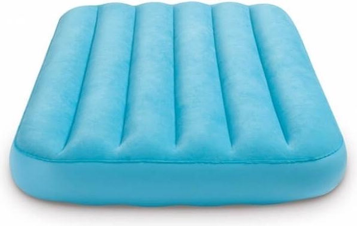 Intex Kinderluchtbed Cozy Blauw 157 X 88 X 18 Cm