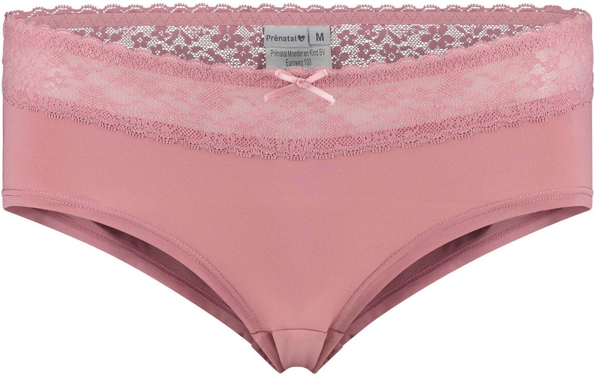 Prénatal Zwangerschapsslip - Zwangerschapsonderbroek - Roze - Maat S