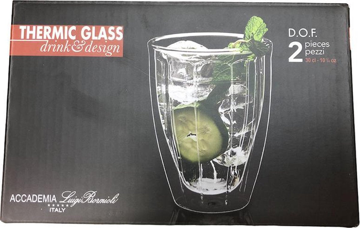 Luigi Bormioli Thermic Waterglas 30 cl - 2 stuks