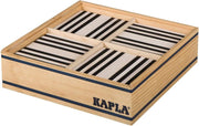 KAPLA Kleur - 100 Plankjes - Zwart & Wit