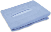 Hoeslaken Massagetafel Lichtblauw- Extra Dik - Badstof Stretch - Met Uitsparing