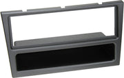 1-DIN Paneel met aflegbakje. Opel - Renault Kleur: Charcoal Metallic