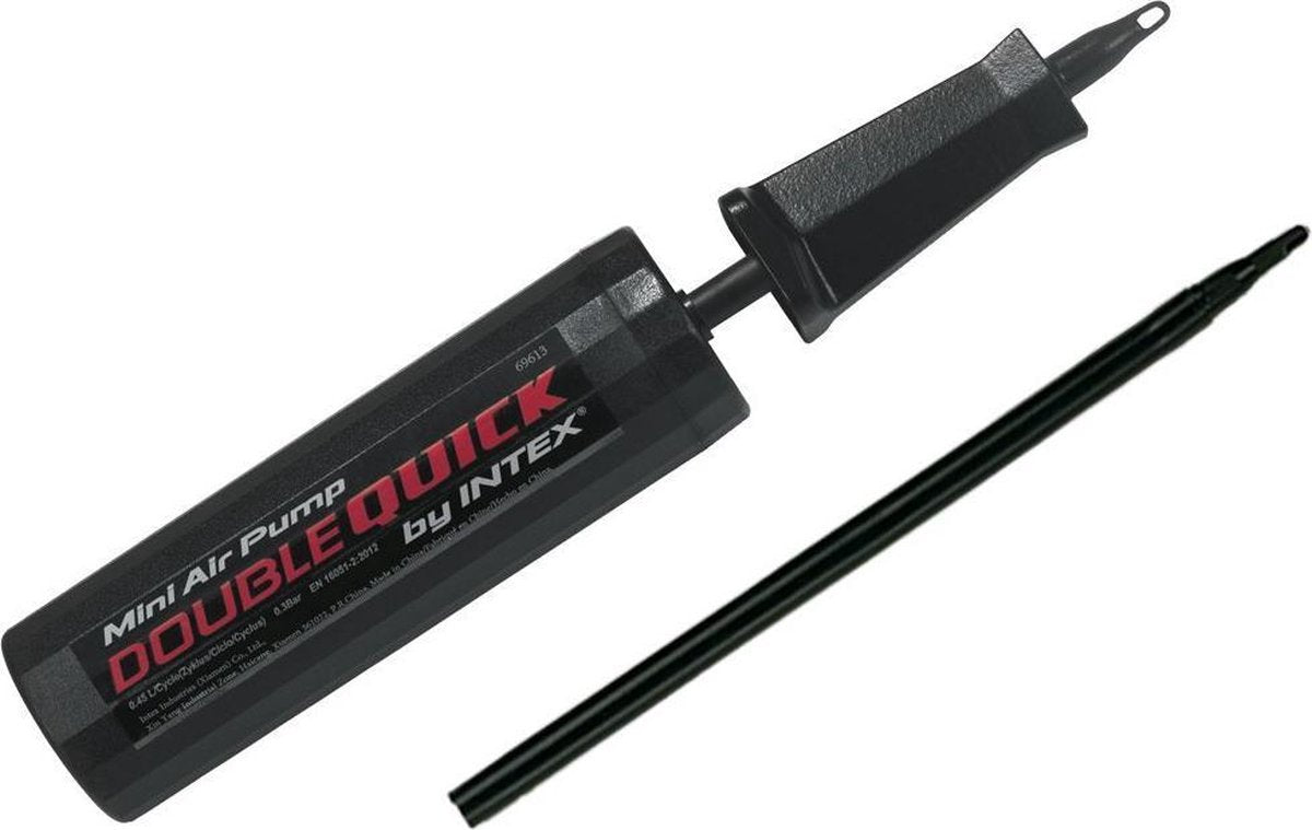 Intex Double Quick Handpomp Zwart 29 Cm