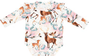 Misioo Forst Stories Romper - vogels - kinderkleding - romper baby - verhalen uit het bos - babykleertjes - baby -Maat 68/74