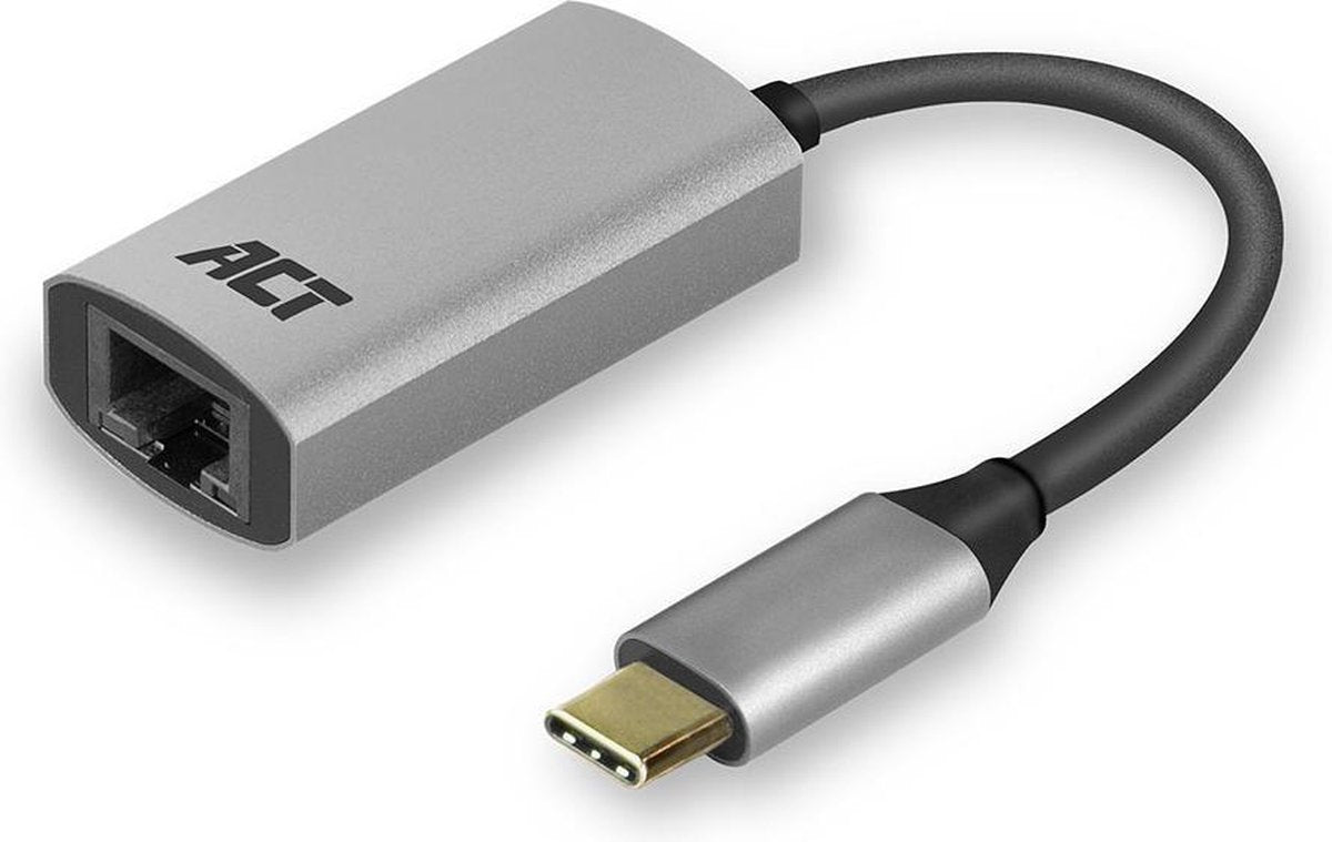 ACT AC7080 - Ethernet Adapter - USB C naar Gigabit