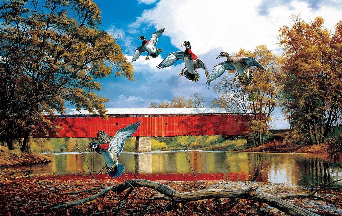 David A. Maass - Eldin Bridge puzzel 550 stukken Sunsout