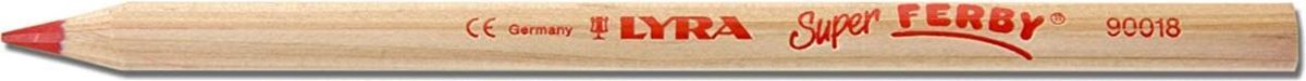 Lyra Super Ferby Kleurpotloden - Ongelakt - Light Carmine