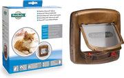 Petsafe kattendeur deluxe magnetisch 4-weg type 420 bruin 24
