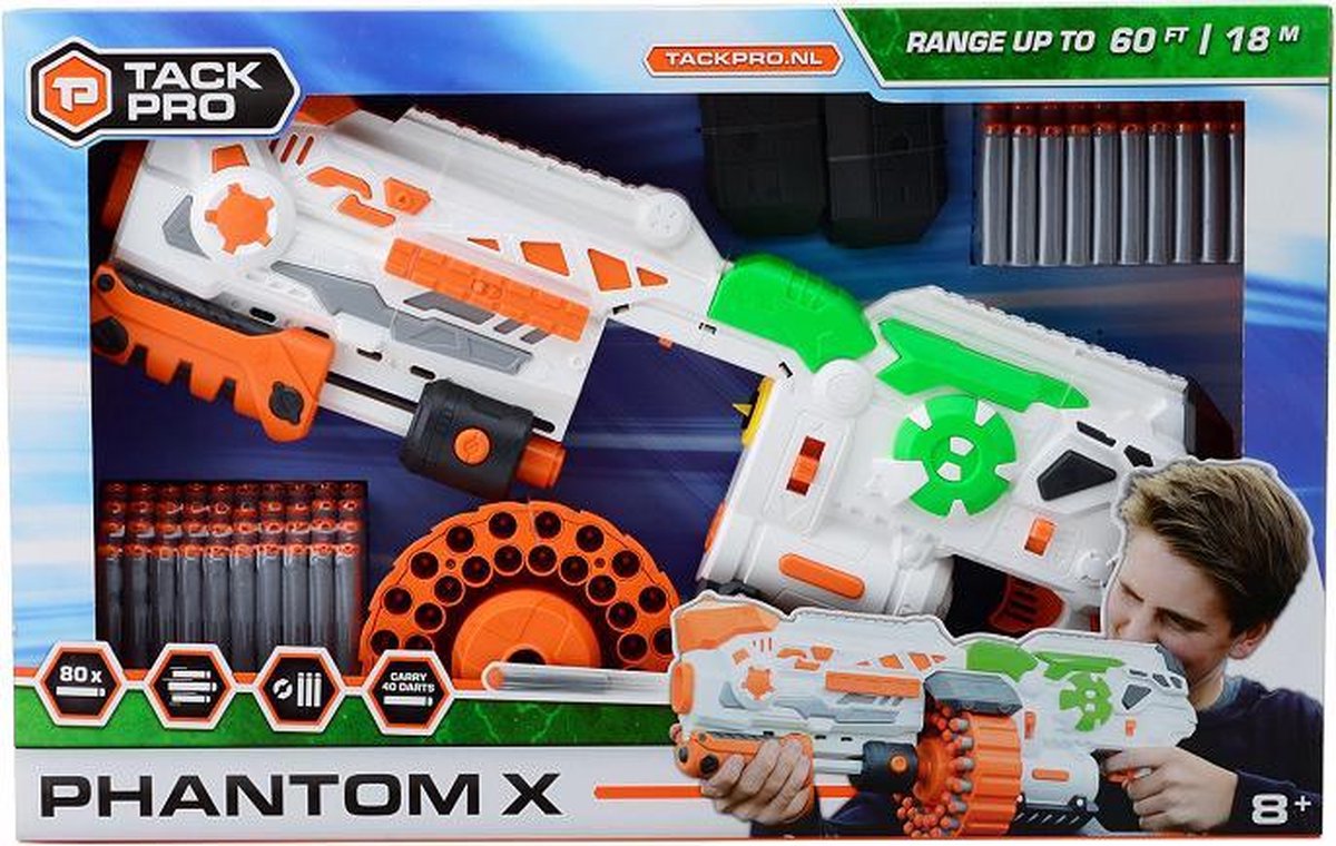 Tack Pro® Phantom 1 met 80 darts