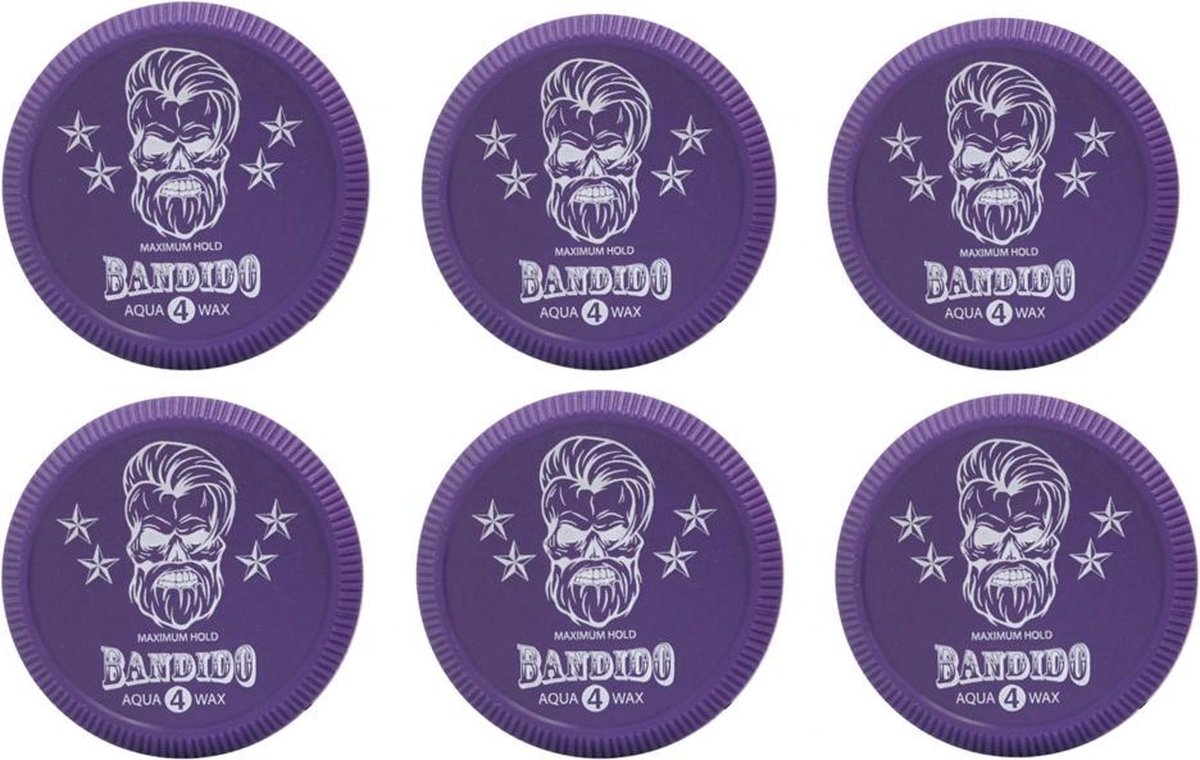 Bandido 4 Aqua Wax Violeta 6 stuks