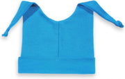 Funnies Babymutsje met knoopjes turquoise- 50-56
