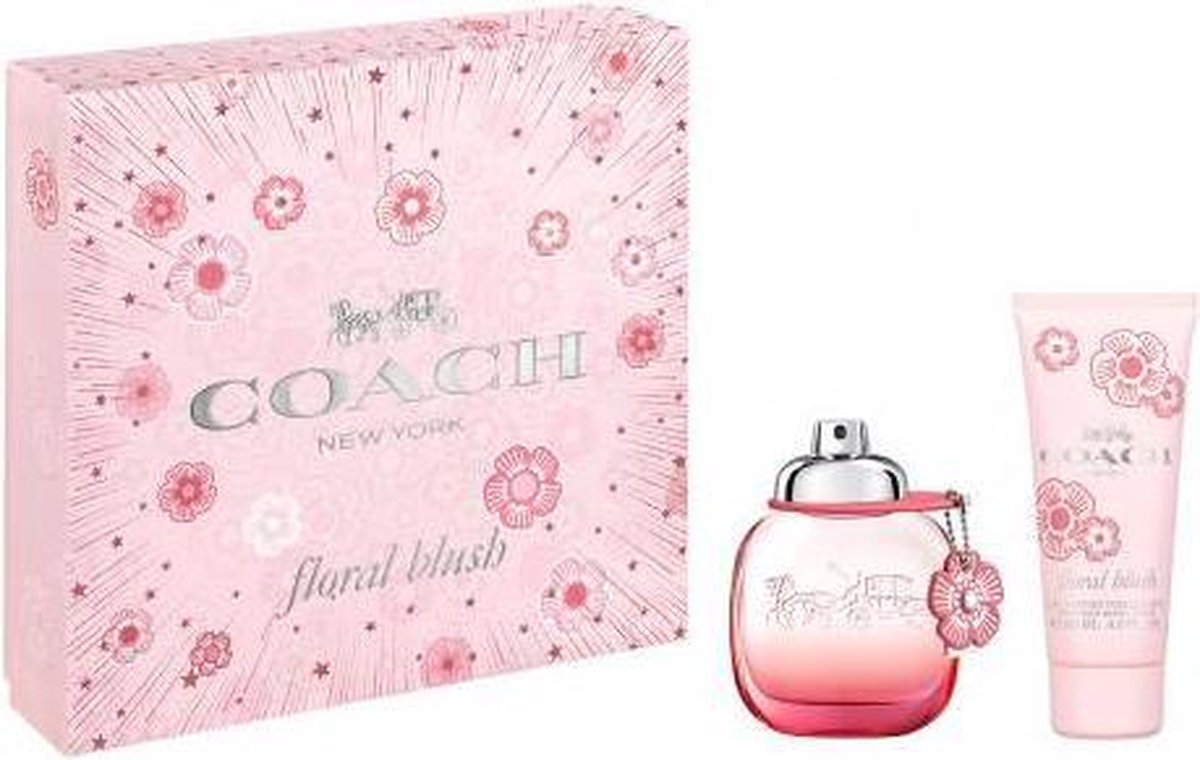 Coach Floral Blush Geschenkset - Eau de parfum 50 ml - Body lotion 100 ml