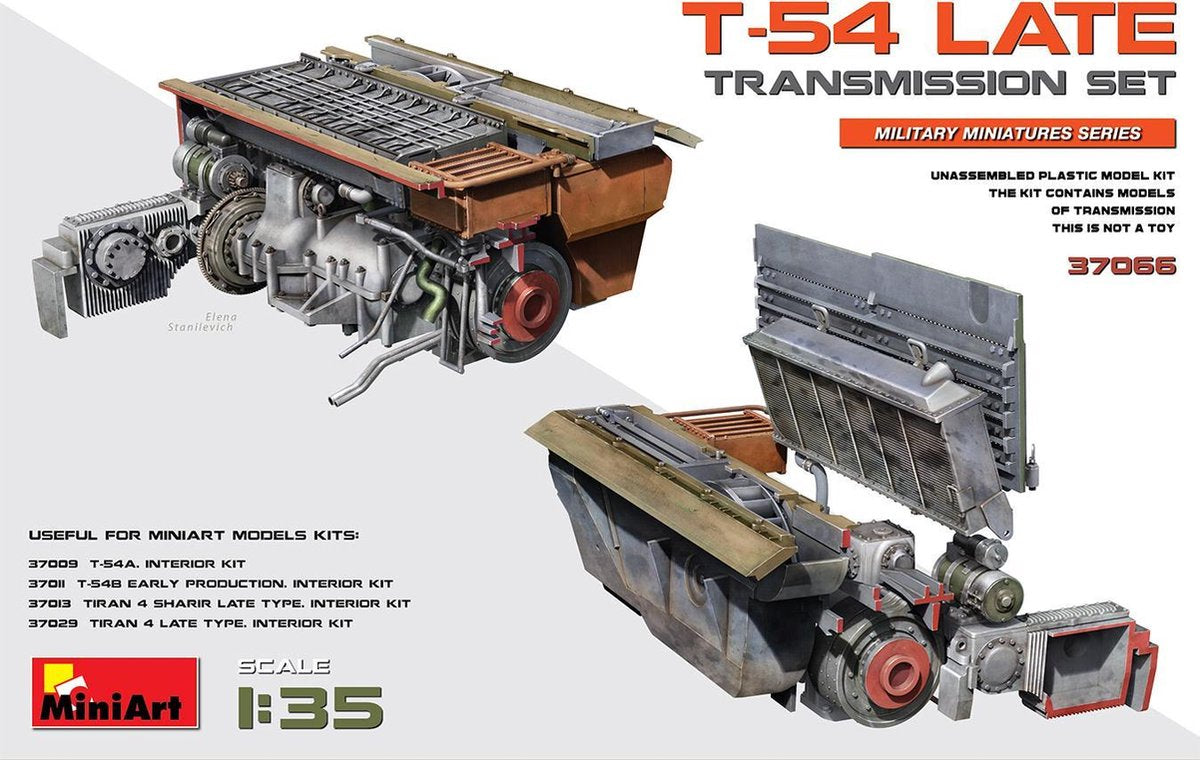 1/35 T-54 LATE TRANSMISSION SET (5/21) * - modelbouwsets