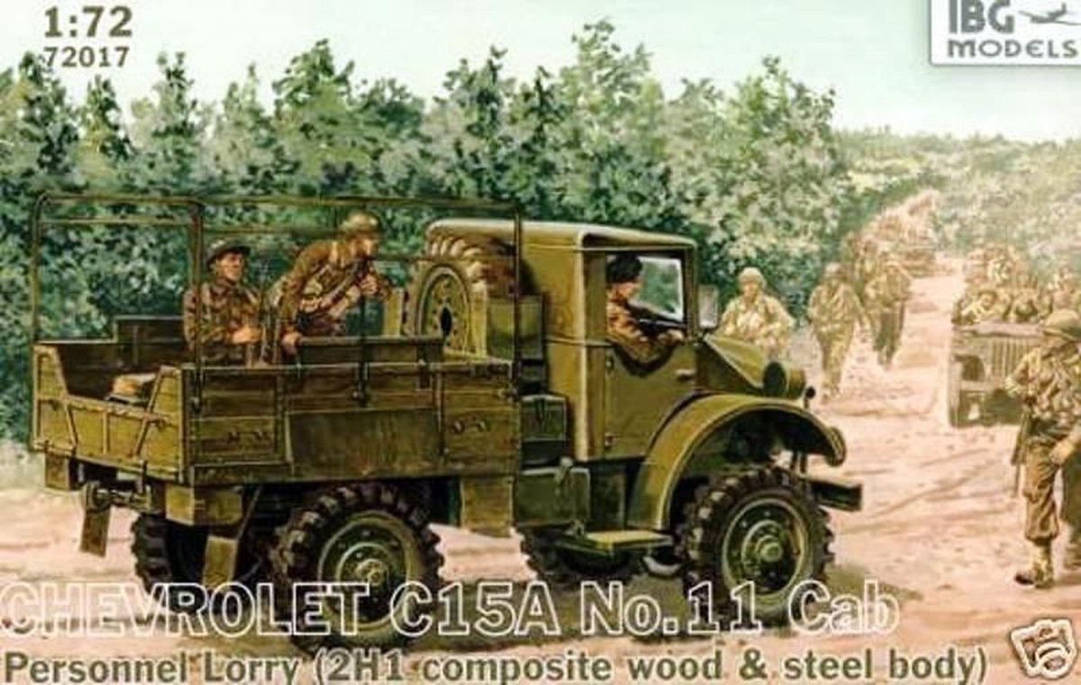 Chevrolet C15A No.11 Cab Personnel Lorry