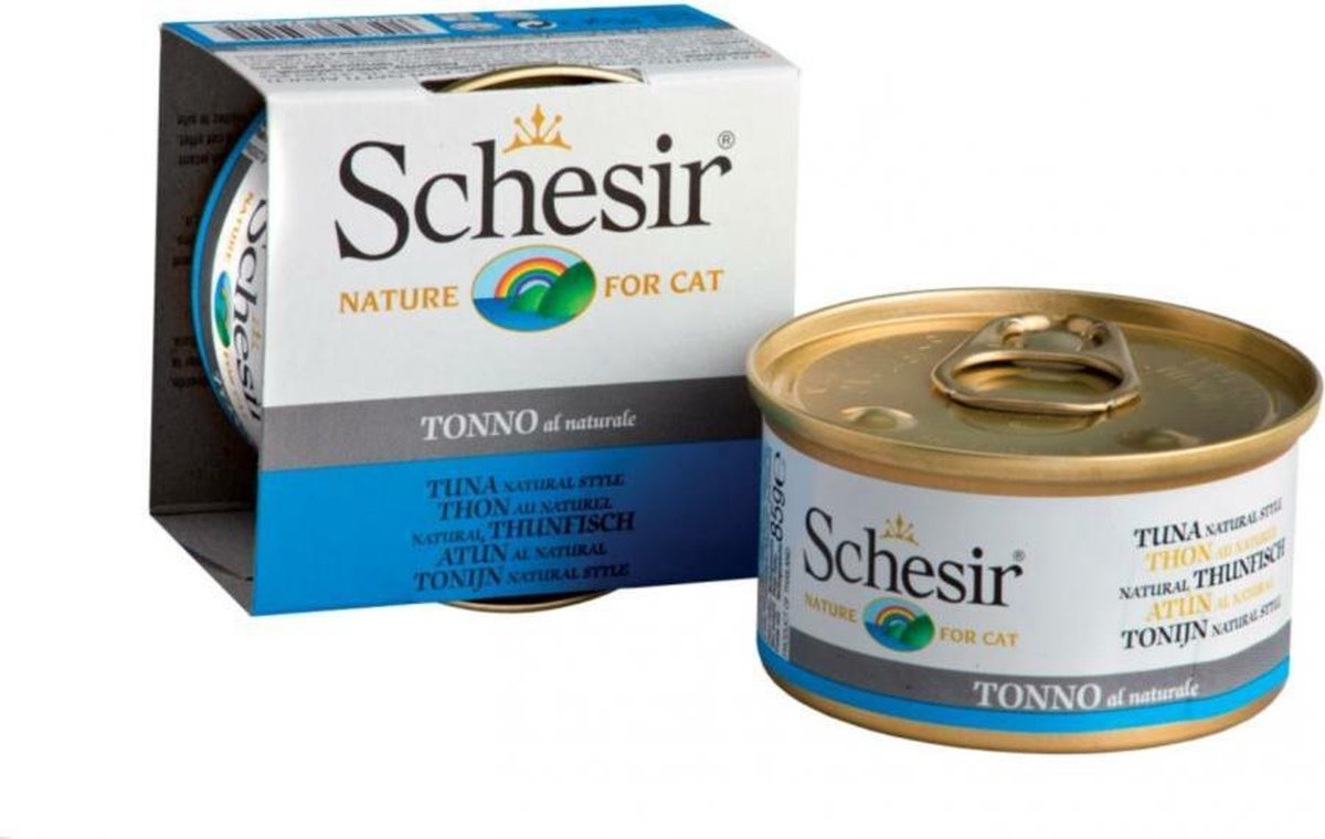 Schesir Kat Tonijn Naturel