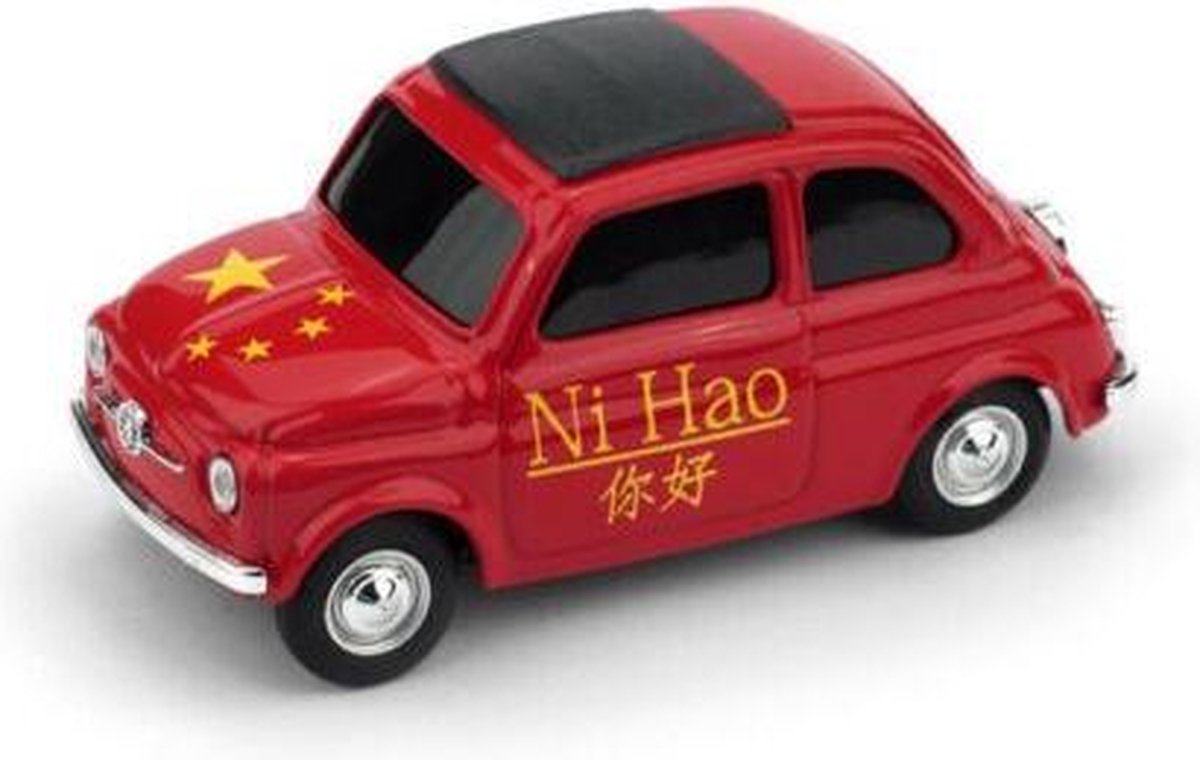 Fiat 500 Brums Cina Ni Hao 2018 Red