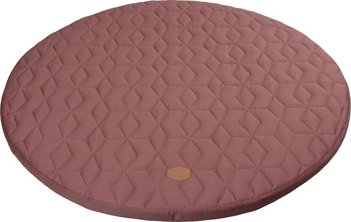 Filibabba Speeltapijt quilt round - Soft Quilt - Wild Rose - One Size