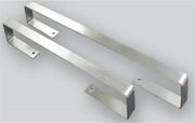 RVS handdoekbeugel voor exclusive glaspaneel