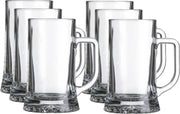 12x Bierglazen/bierpullen 520 ml - Bierpullen oktoberfest