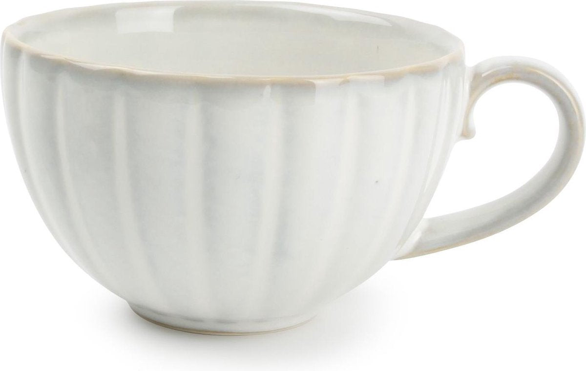 Salt&Pepper kop 18cl nuance white Lotus set/4