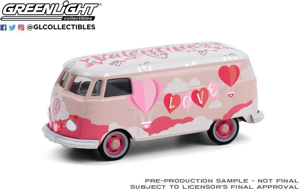 VOLKSWAGEN Type 2 Panel Van Valentines Day 1:64