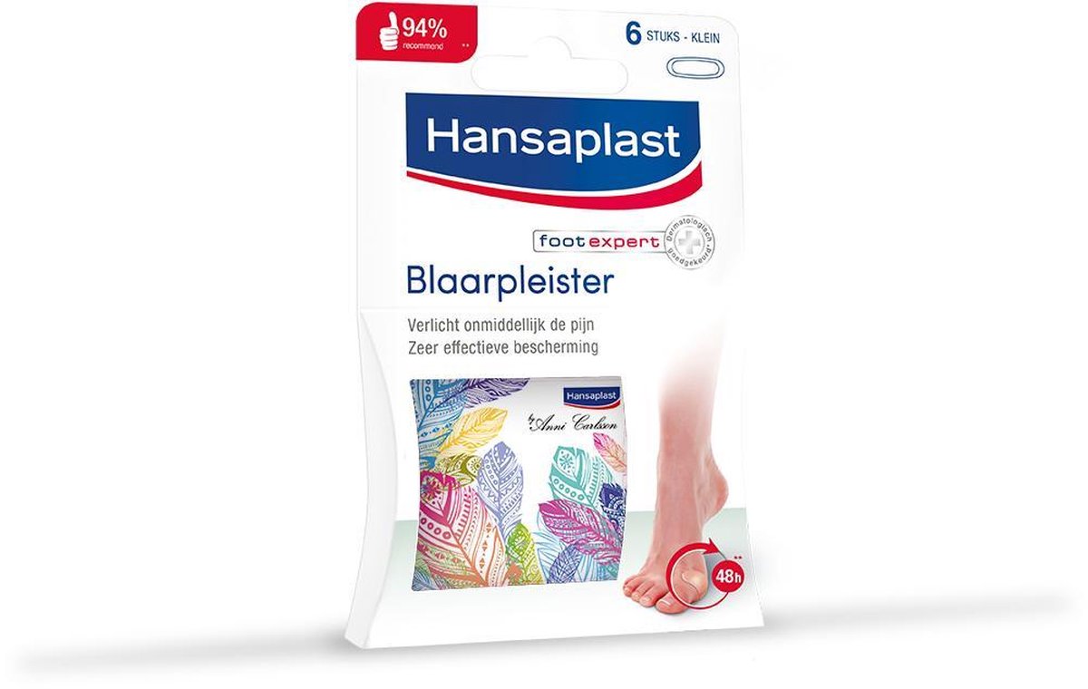 Hansaplast Blaarpleister Klein - 6 stuks