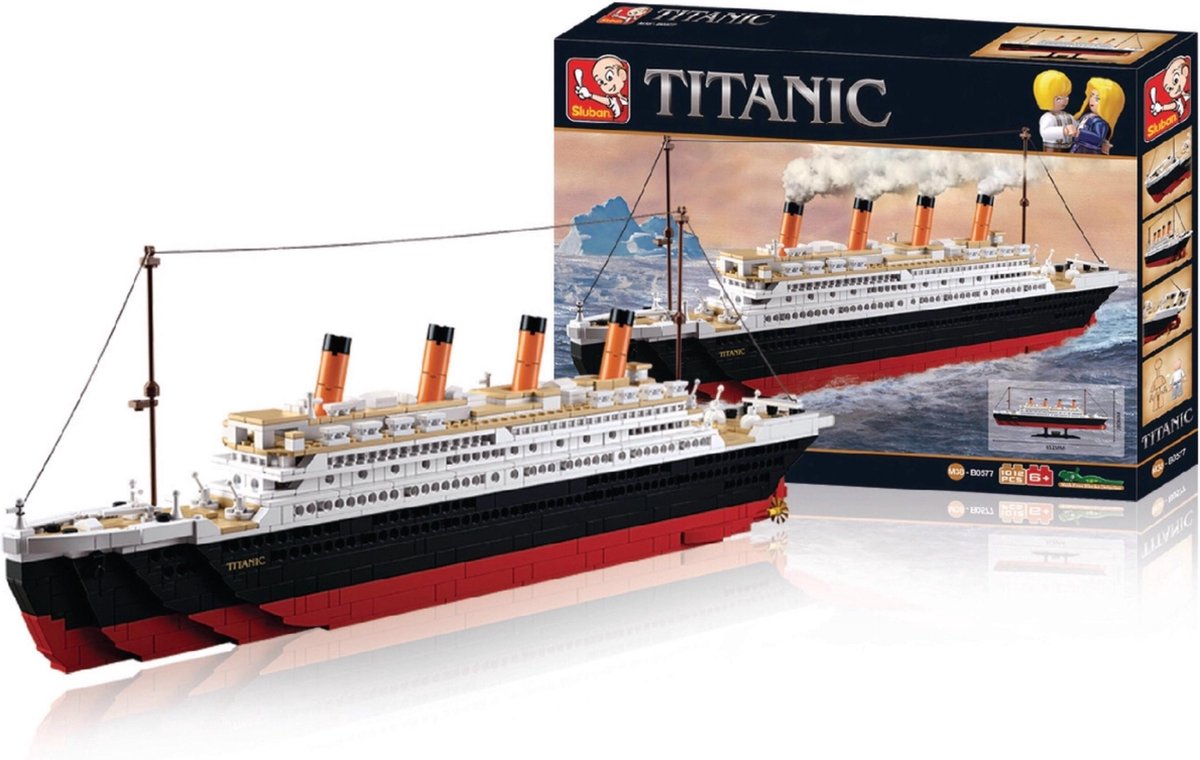 Sluban Titanic bouwstenen set