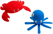 Neop dog toy crabsy red