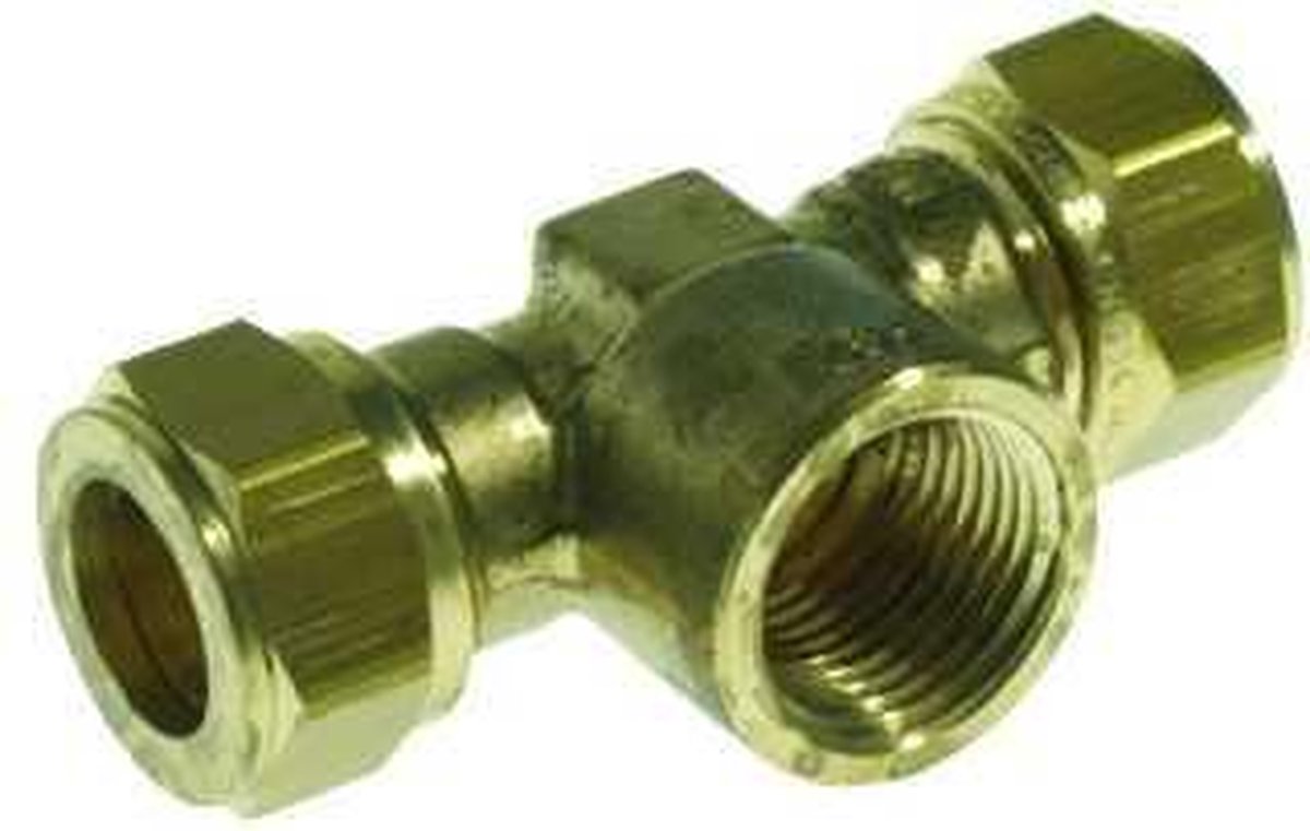 VSH Super S1223 knelfitting T-stuk 15x1/2bi.x 15 mm knel sd1223 à 20 stuks