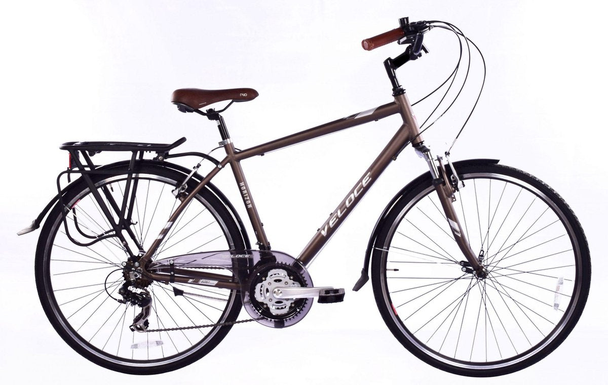 VELOCE HORIZON HYBRIDE GENTS H 50 > 21 SPEED BROWN