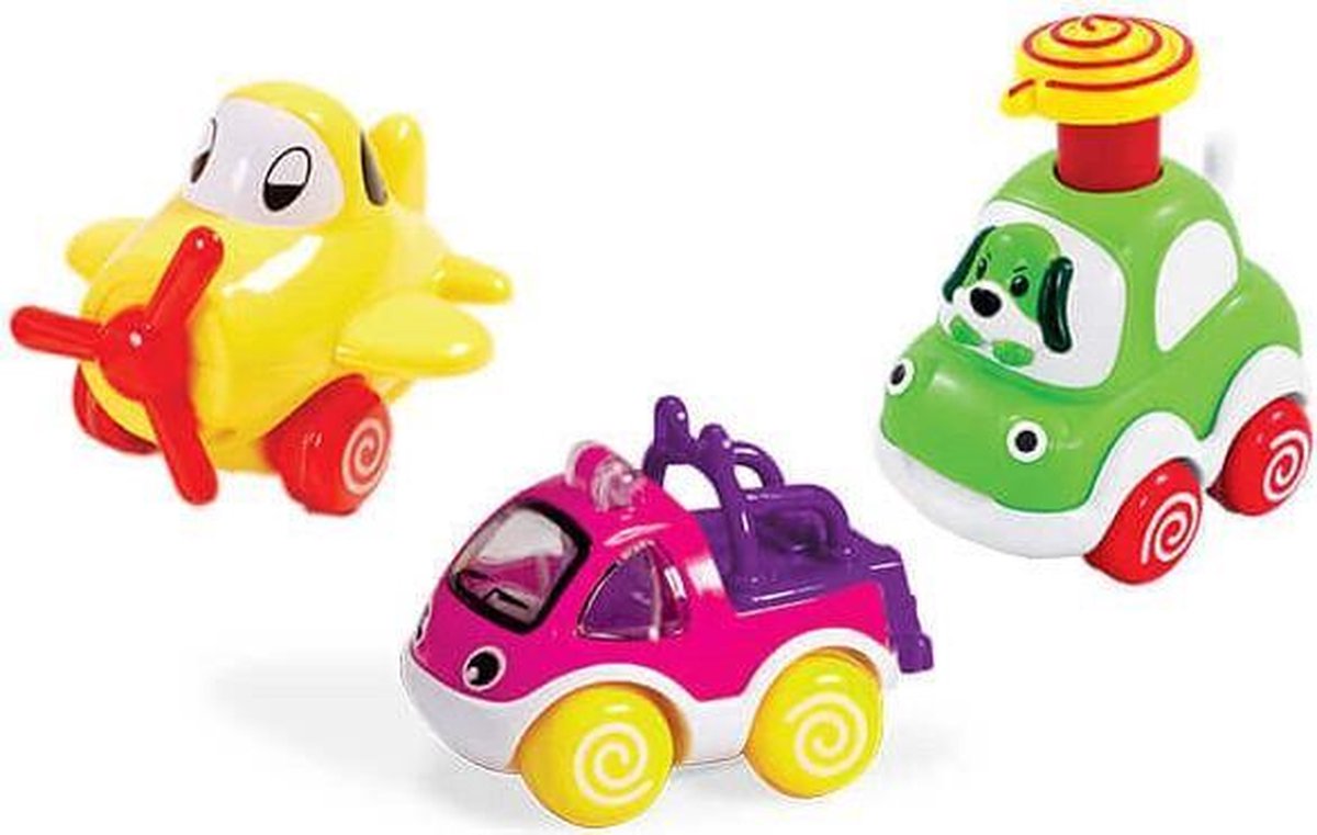 Edushape Push 'n Pull Racers Trio