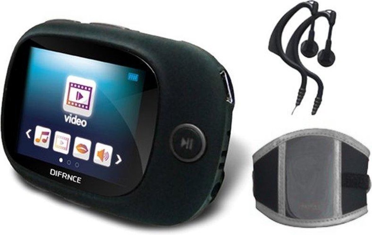 DIFRNCE 4GB MP4 Sport Player (black) -  MP1864
