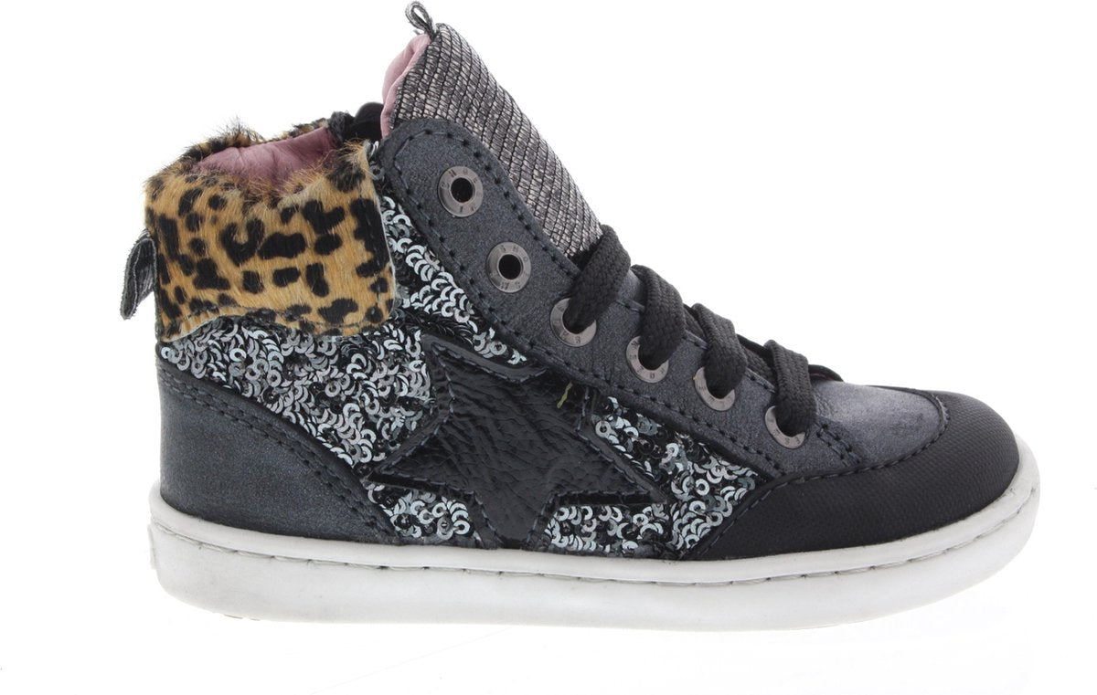 Meisjes Veterschoenen Shoesme Ur20w042-d Zwart - Maat 24