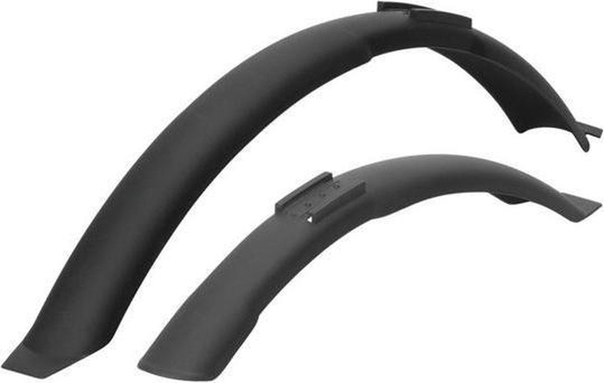 Spatbordset Polisport 20 - Everest Junior - Zwart