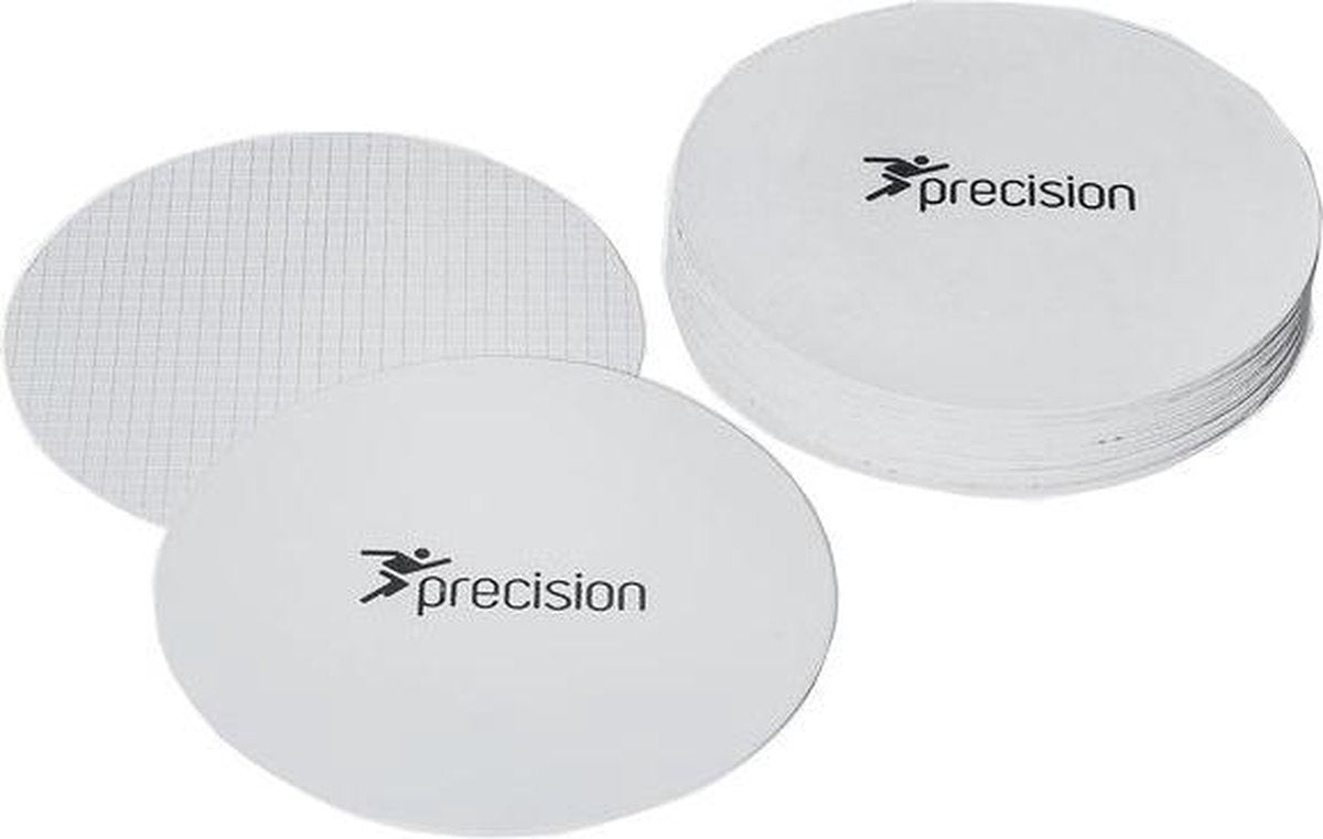 Precision Veldmarkering 29 X 25 Large Rubber Wit 20 Stuks