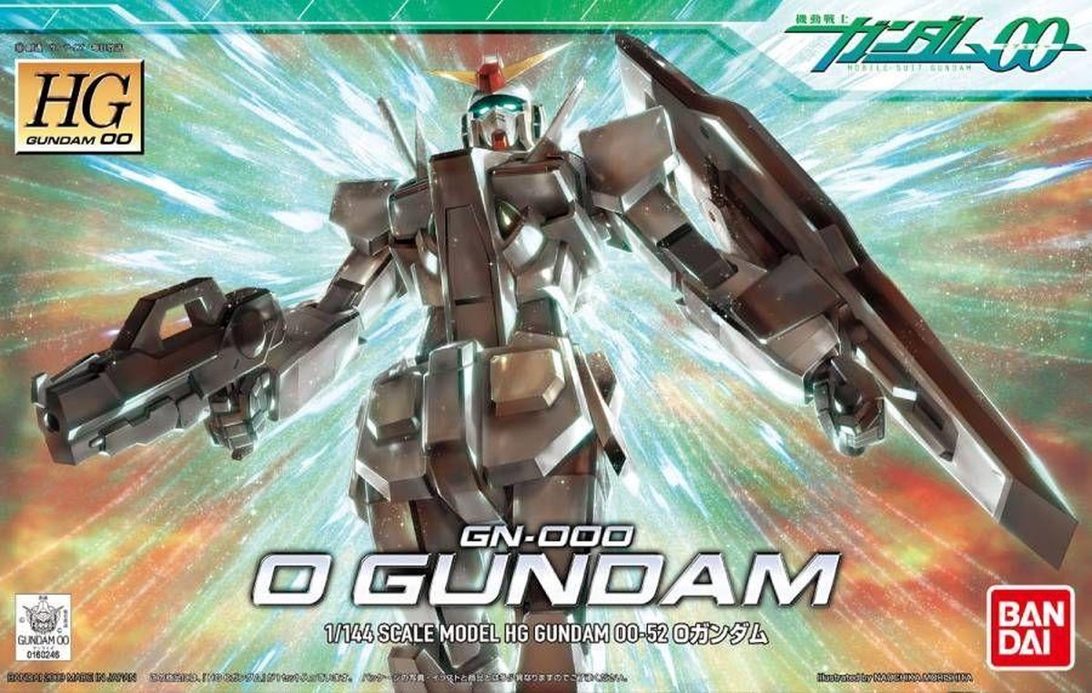 Bandai HG00 1/144 GN-000 O Gundam