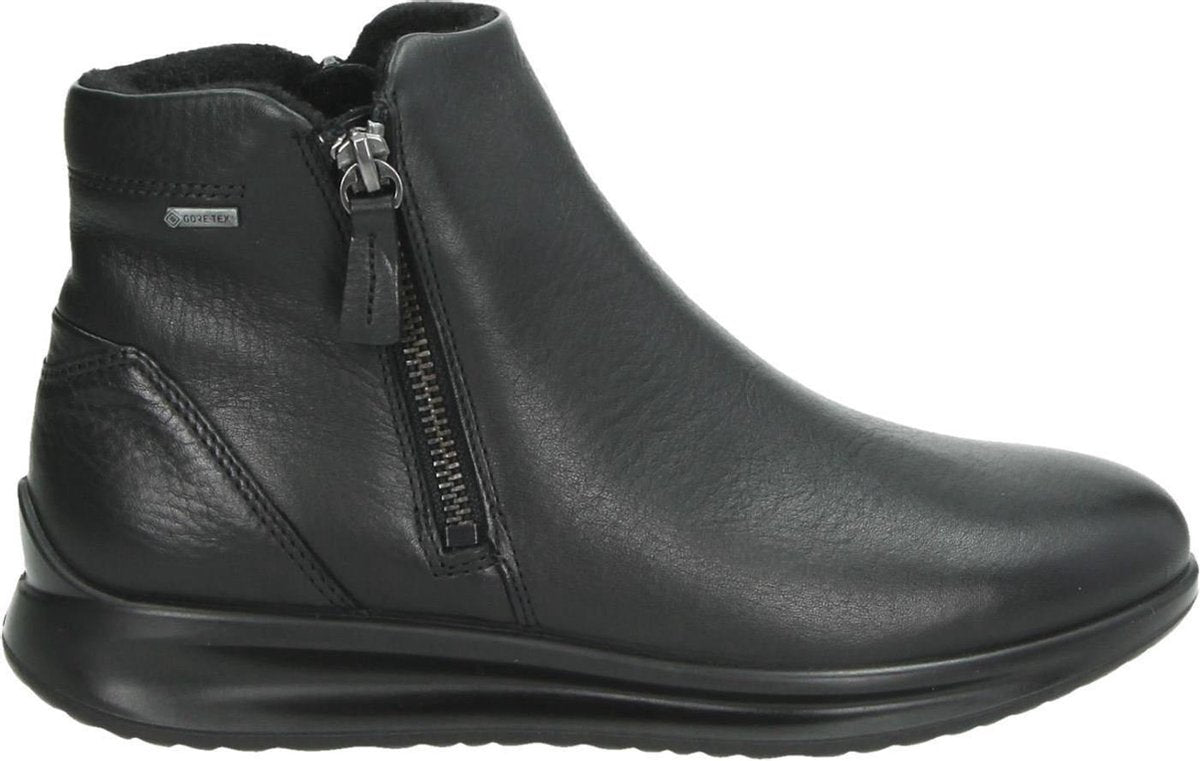ECCO Aquet dames ritsboot - Zwart - Maat 35