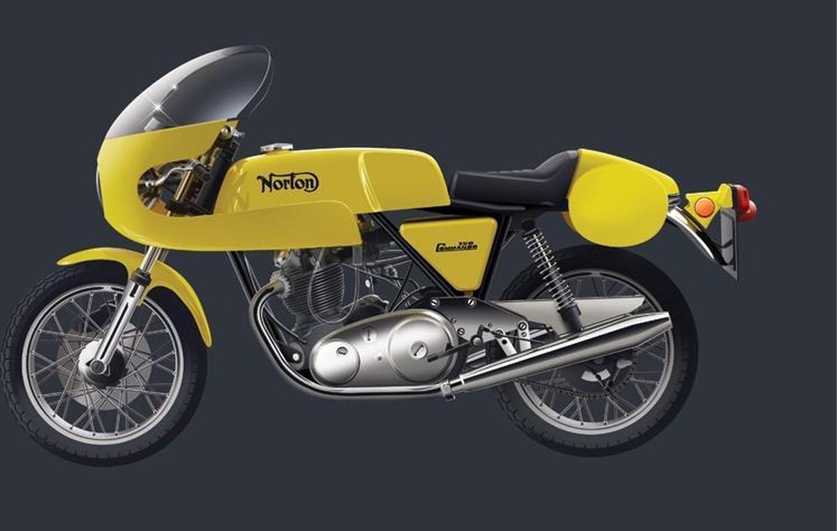 Italeri - Norton Commando Pr 750cc 1:9 (Ita4640s)