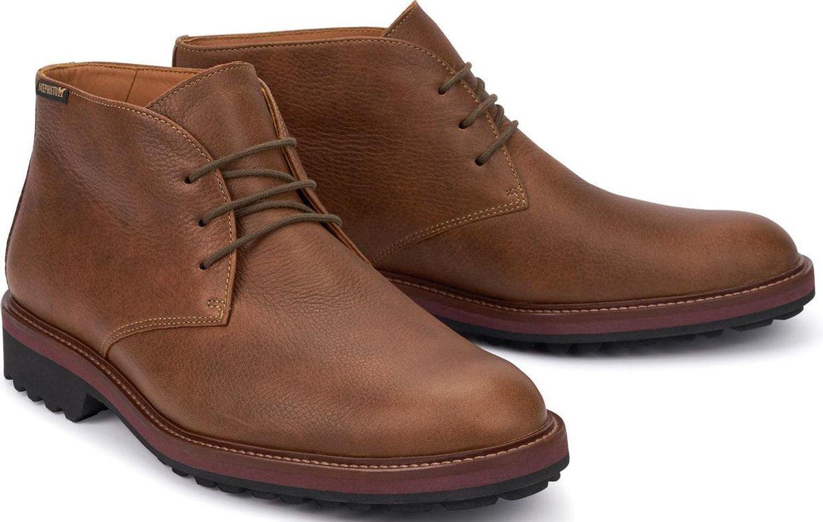 Mephisto BERTO heren enkellaars - bruin - maat 38.5