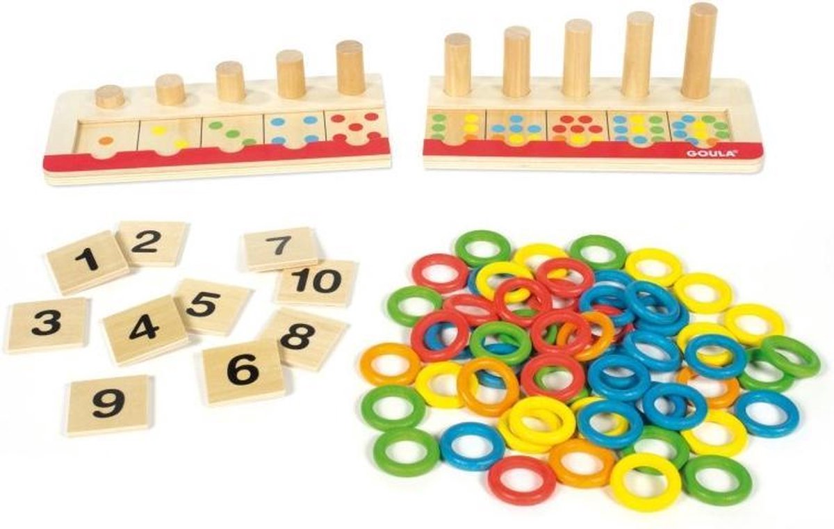 Goula Gekleurde Ringen - Educatief Spel