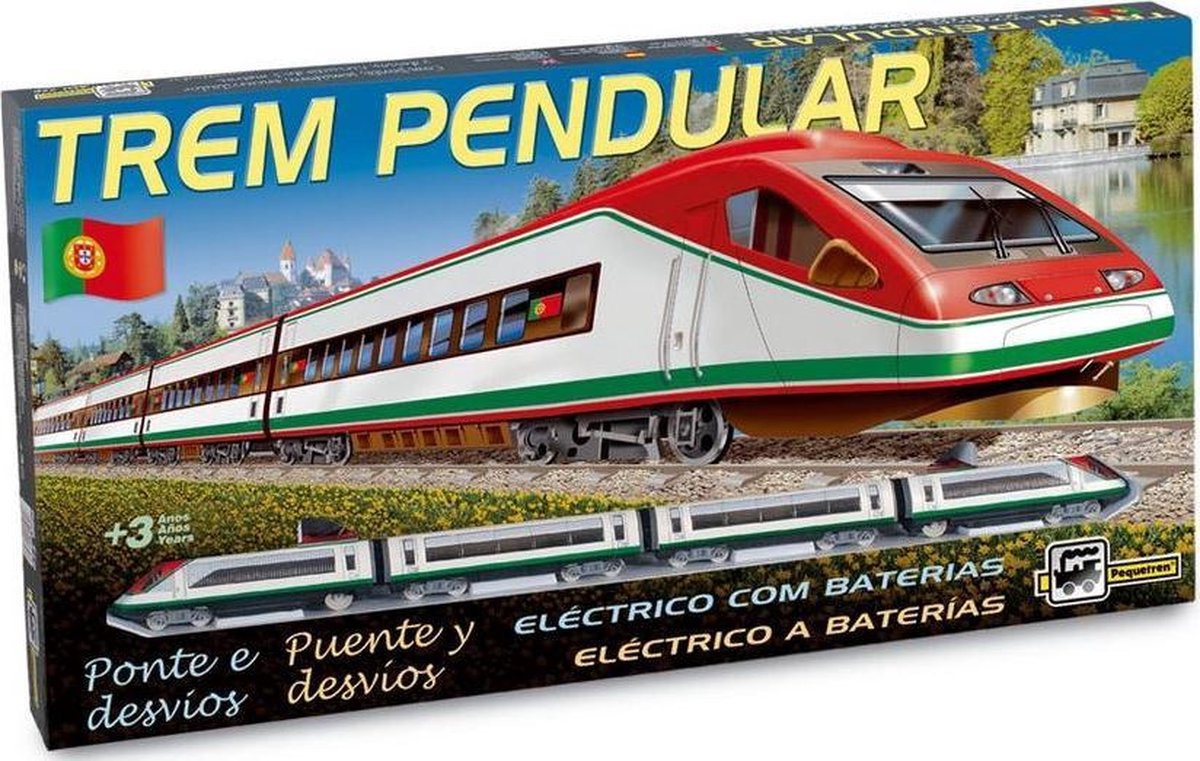 Pequetren Startset Batterij 770 High Speed Trem Pendular