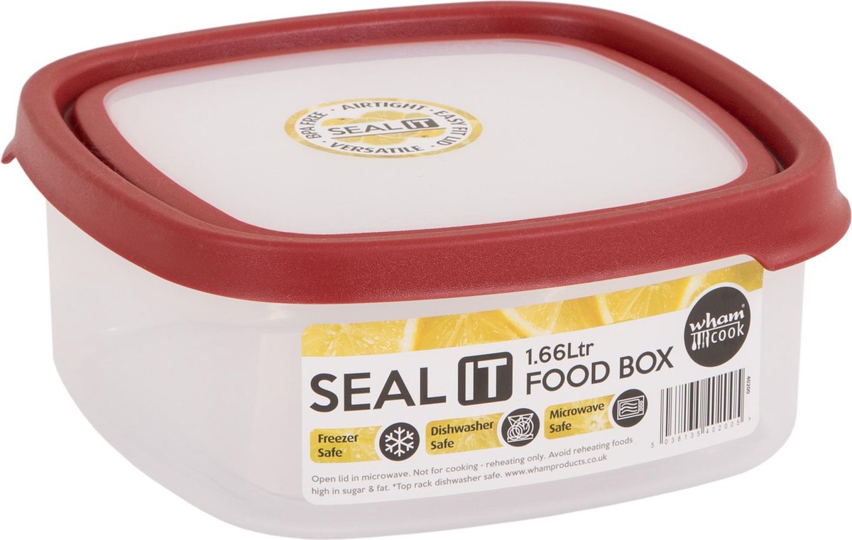 Seal It Opbergbox Vierkant 1