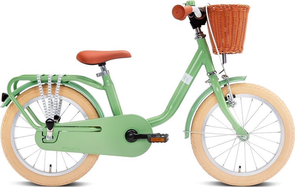Puky Kinderfiets Vanaf 4 Jaar Steel Classic 16 Retro Groen