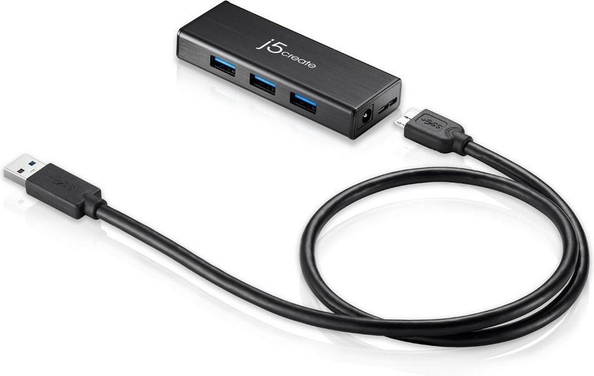 J5create USB 3.0 4-poort Mini HUB