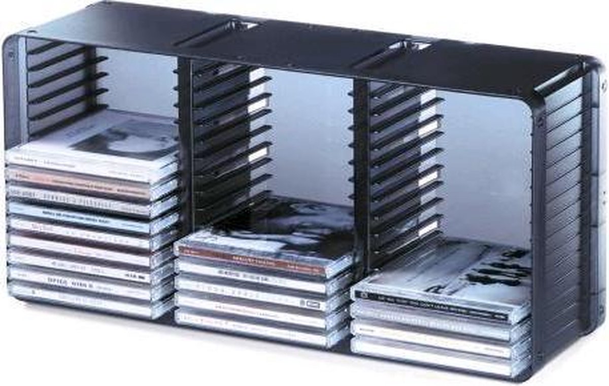 CD Rek / CD opbergrek Domino voor 45 CDs