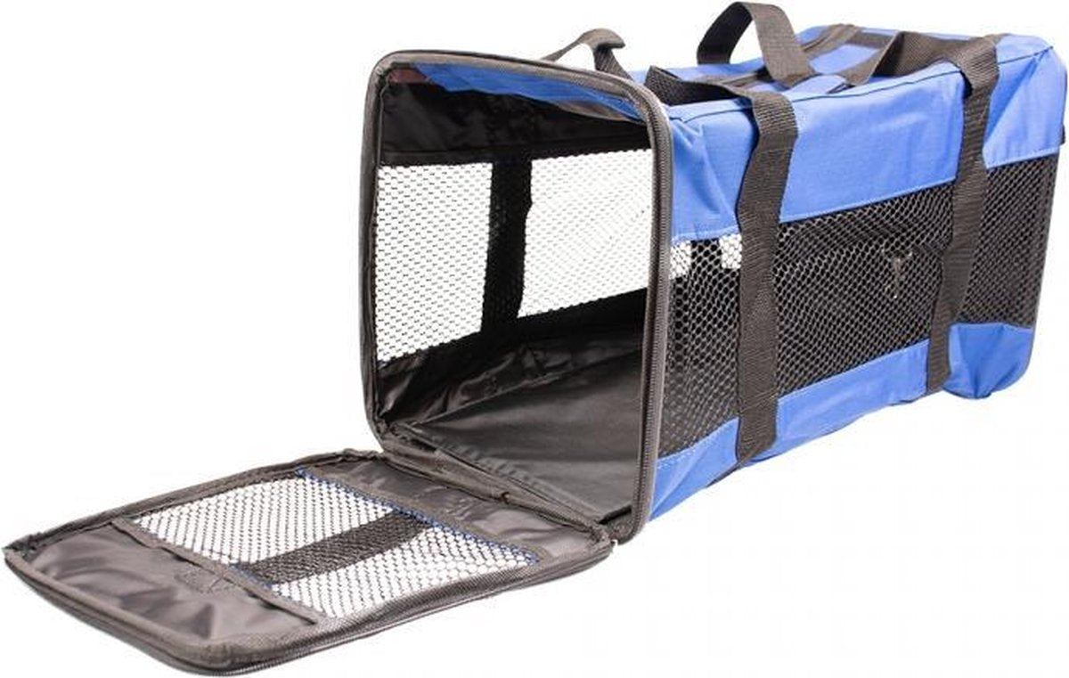Transporttas Blauw/zwart 47x25x27CM