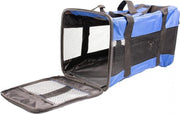 Transporttas Blauw/zwart 47x25x27CM